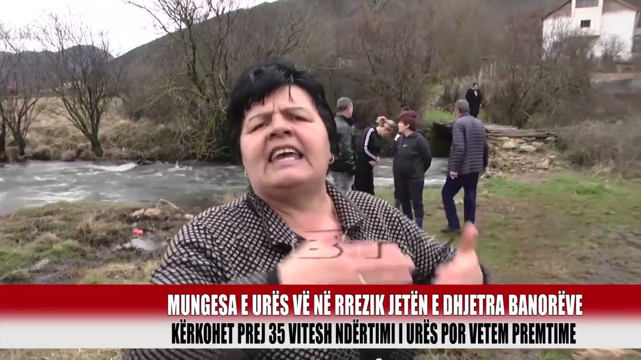 Mungesa e urës vë në rrezik jetën e dhjetra banorëve në Bulqizë       - Bulqiza Tv