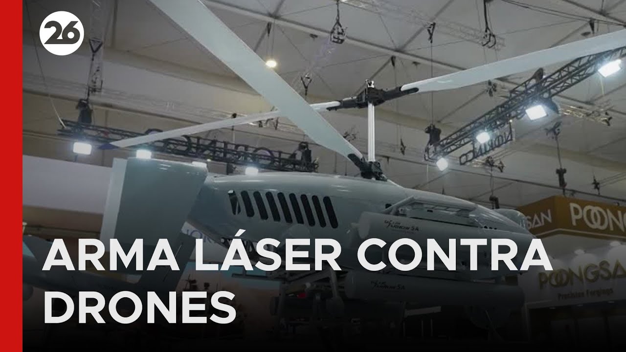 🇸🇦 TECNOLOGÍA MILITAR | Presentan cañones láser de bajo costo para neutralizar drones enemigos