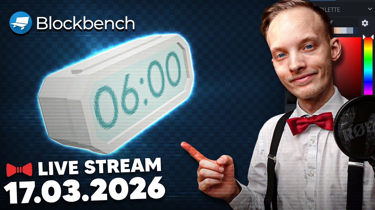 Es ist Zeit… für einen Wecker | 🟦 Blockbench 🔴 57