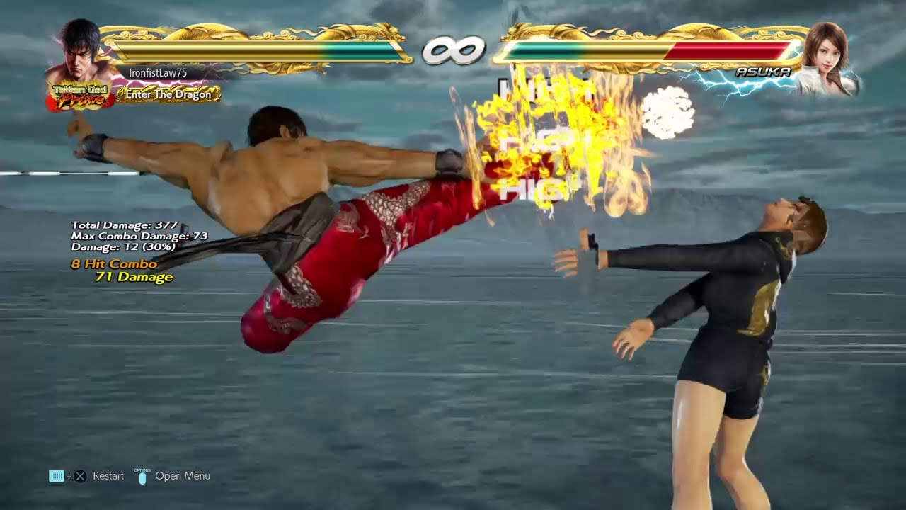 Tekken 7 - Law combos (extra) Season 3