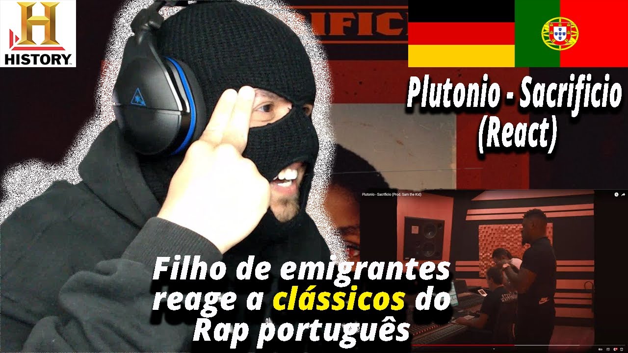 Plutonio - Sacrificio (React) I  Filho de Emigrantes reage a clássicos do Rap tuga#15