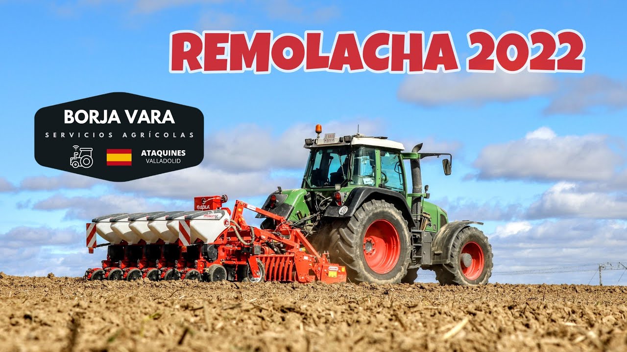 REMOLACHA 2022 | Siembra con Solá Prosem K elektra 6 cuerpos | Fendt | Acor cooperativa