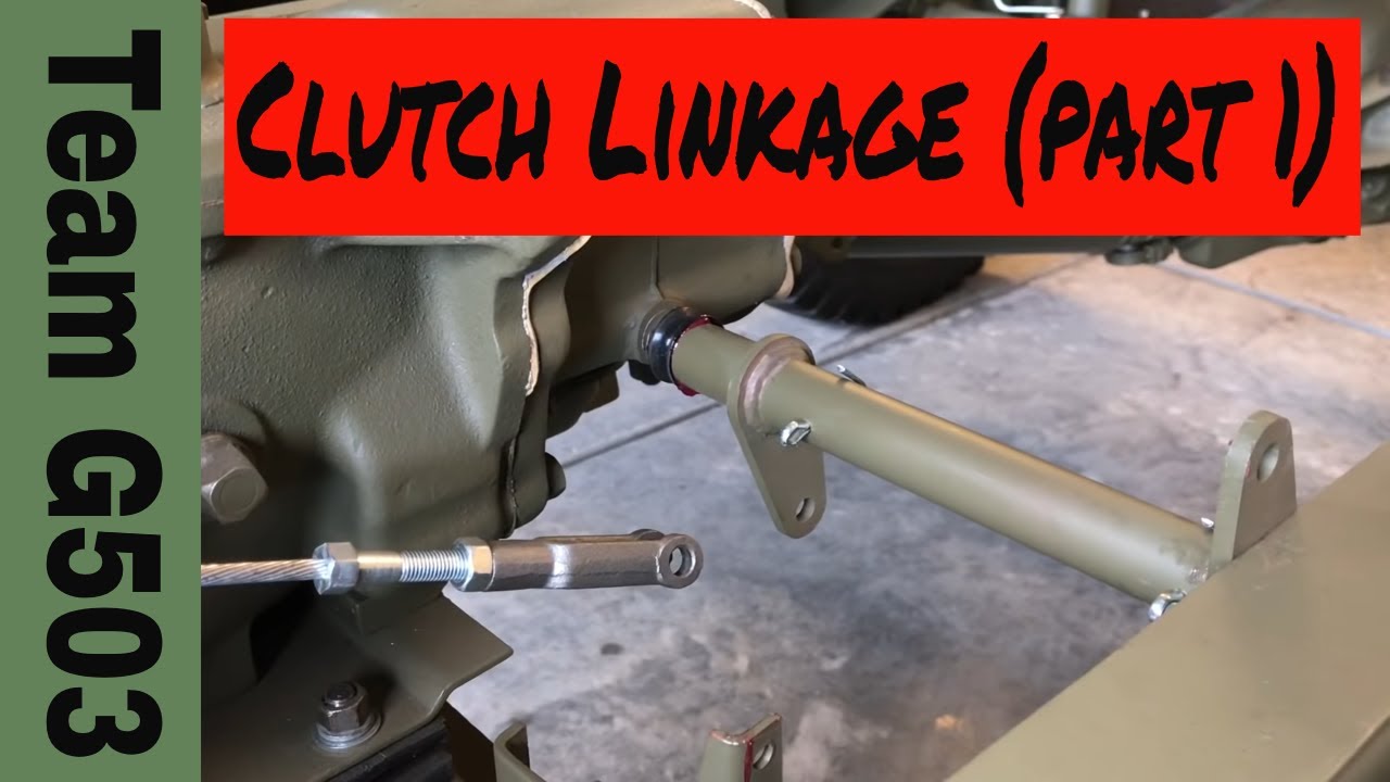 Willys MB Pedal Assembly (Part 1) Clutch Lever Assembly G503 TV