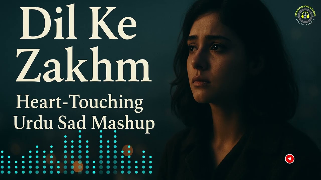 Dil Ke Zakhm &ndash; Heart-Touching Urdu Sad Mashup | Heartwave Studio