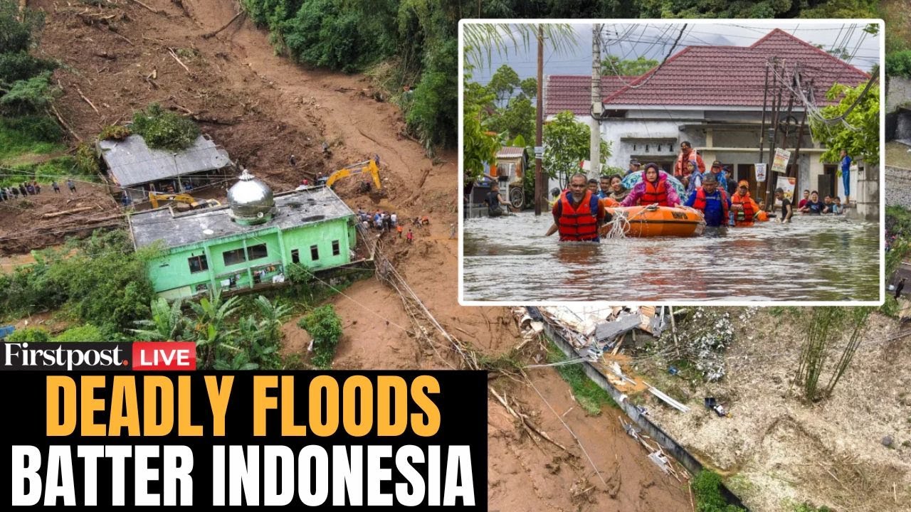 Indonesia Floods LIVE: Indonesia Hit by 6.5 Magnitude Earthquake after Deadly Floods| Sumatra