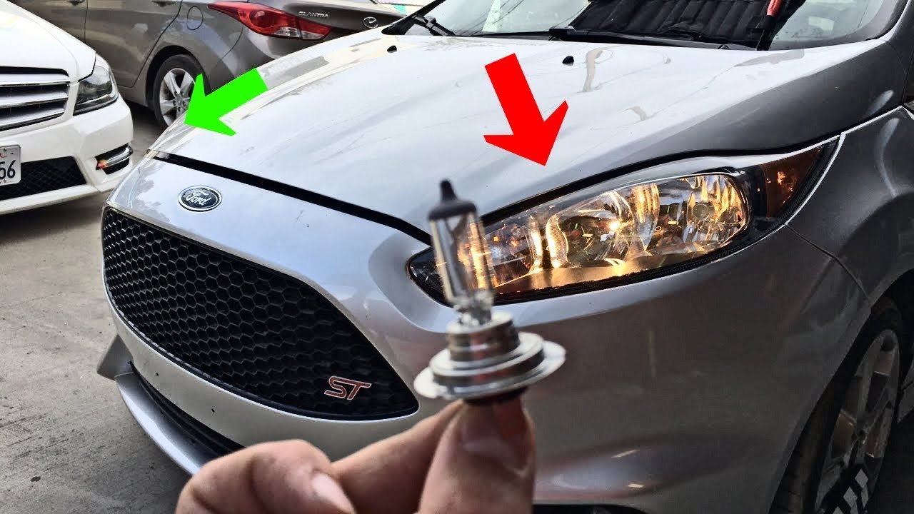 FORD FIESTA HEADLIGHT BULB REPLACEMENT MK7 ST