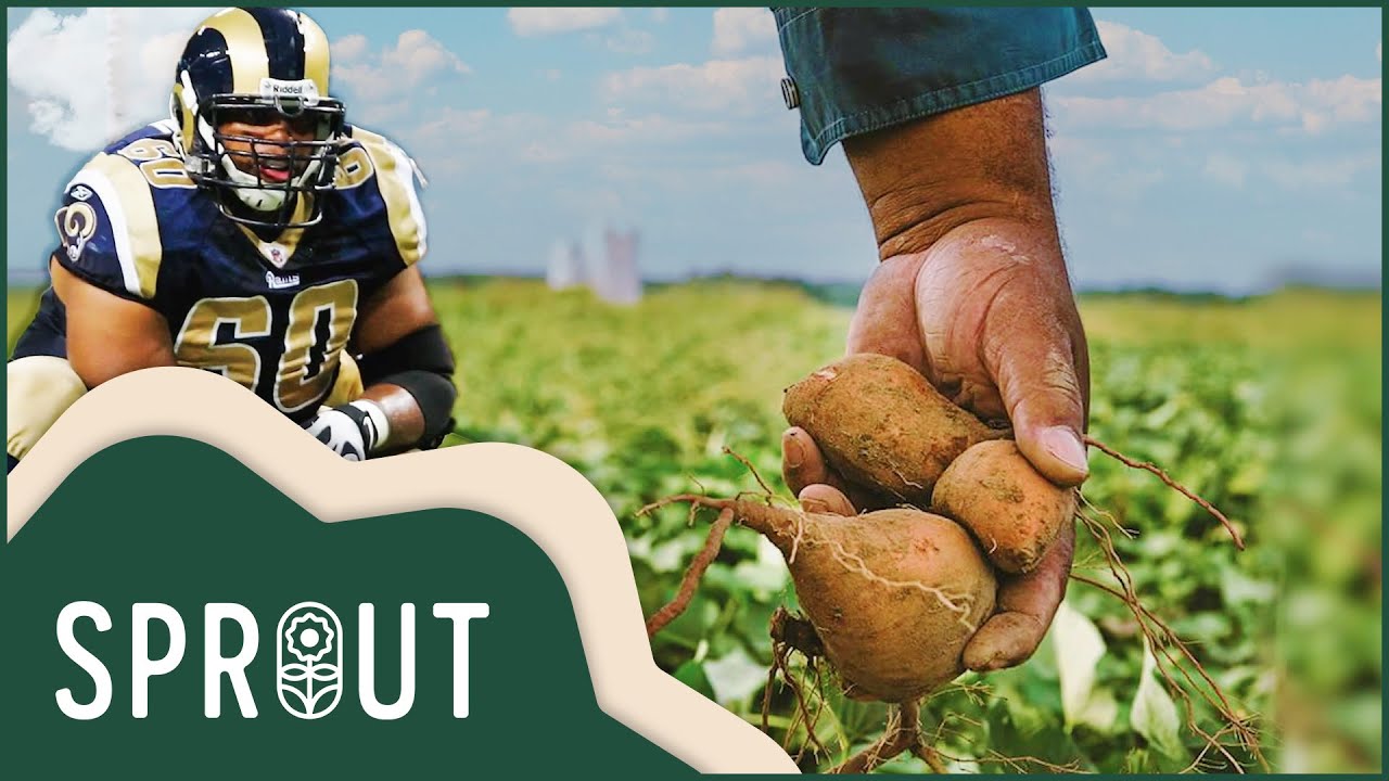 From End Zones to Zucchinis: NFL Player Goes Farming | Sprout