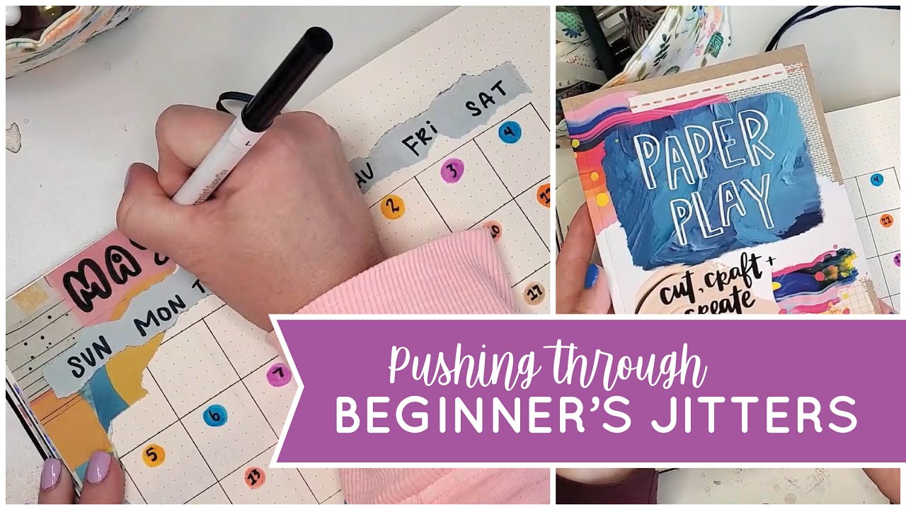 Make a Monthly BUJO Spread & Chat with Me: Don't let fear stop you from trying something new