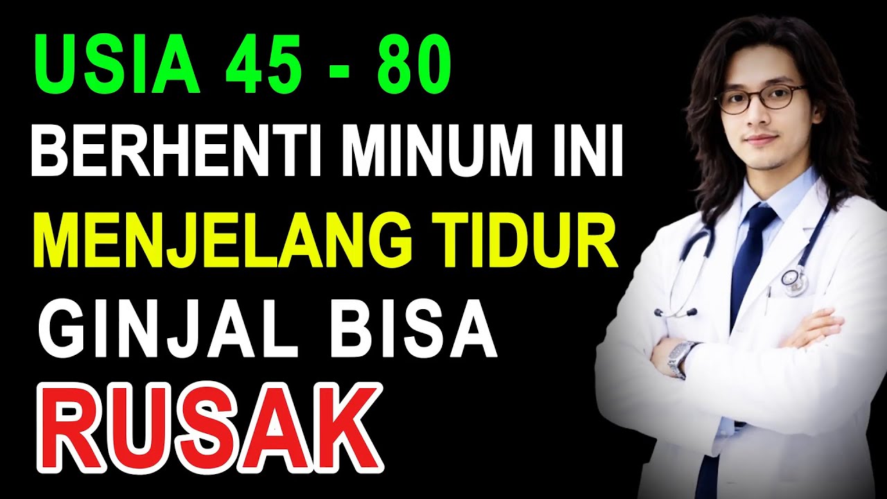 DIKIRA SEHAT, TERNYATA BERBAHAYA‼️😱 3 Minuman Yang Buat Ginjal Hancur☝️