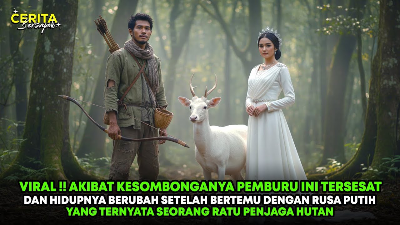 VIRAL !! AKIBAT KESOMBONGANYA, PEMBURU INI TERSESAT DIHUTAN DAN BERTEMU RATU RUSA PUTIH, ENDINGNYA