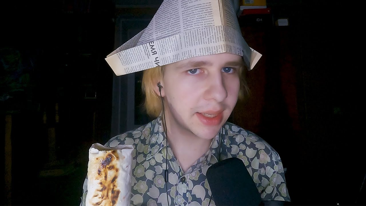 АСМР Ем шаверму и судачу о том о сём 🎭