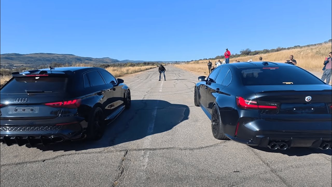 DRAG RACE: BMW VS AMG VS AUDI DRAG RACE