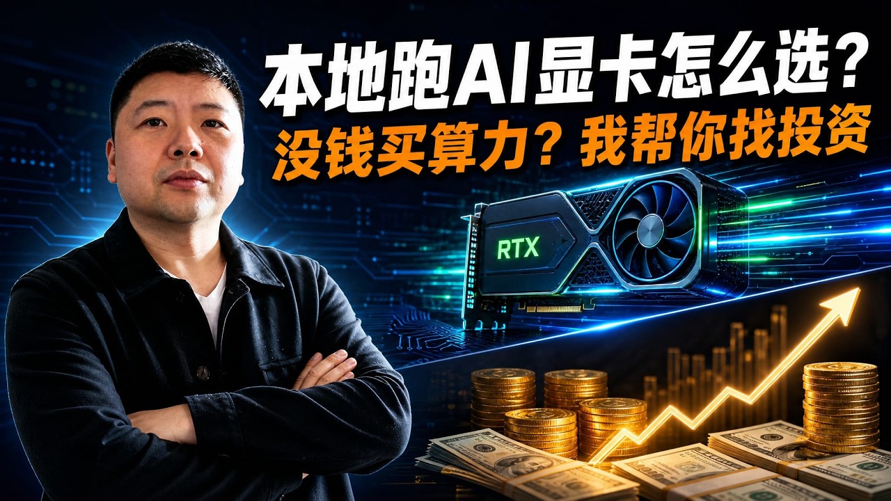 本地跑AI显卡怎么选？没钱买算力？我帮你找投资