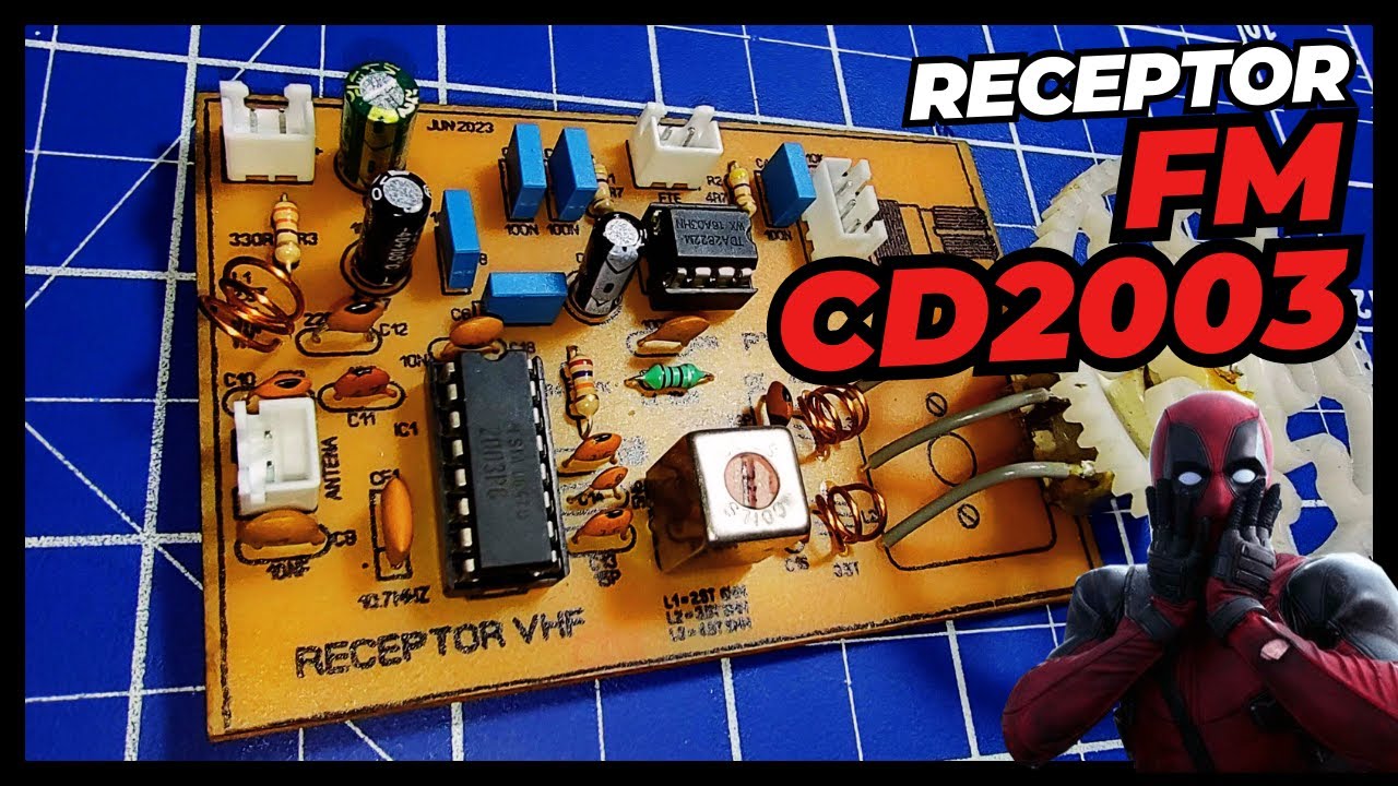Receptor de FM com CD2003 - FM Receiver with TA2003