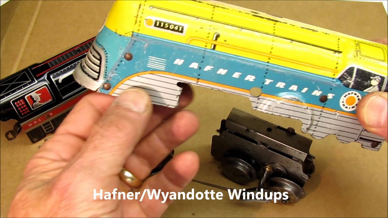 Marx and Hafner/Wyandotte Windup Locomotives