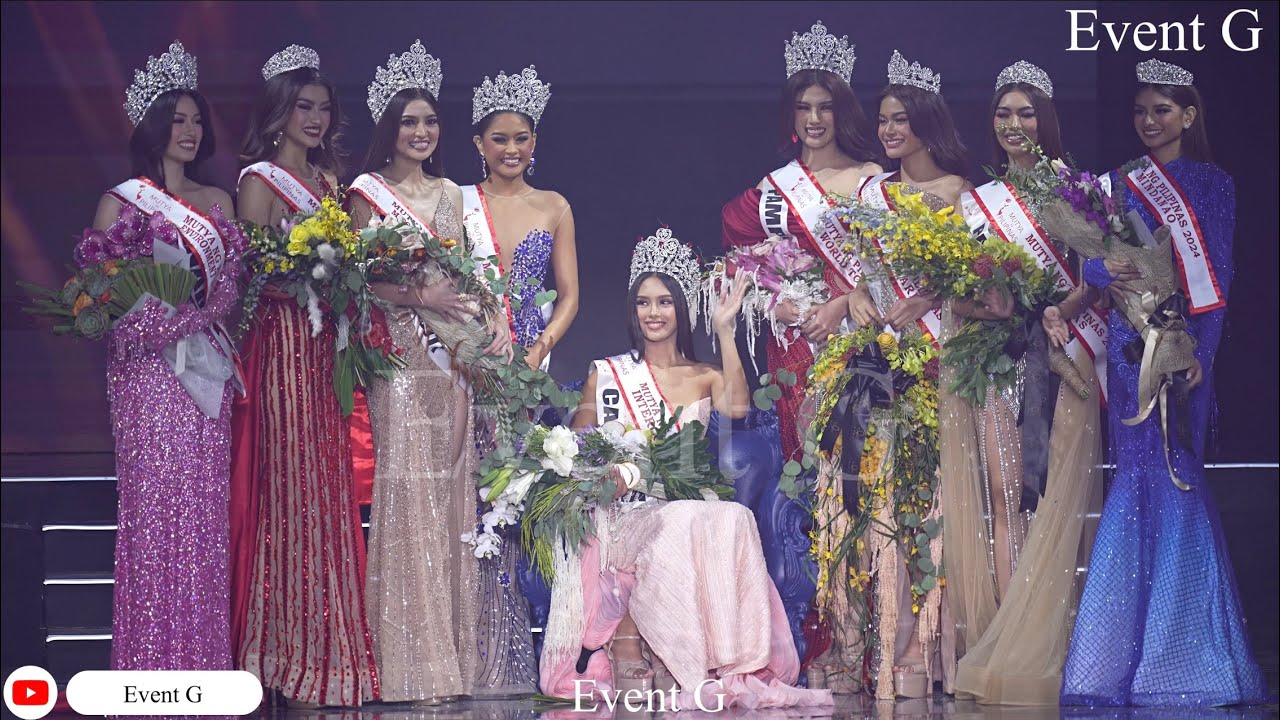Mutya Ng Pilipinas 2024 coronation crowning moments 4k