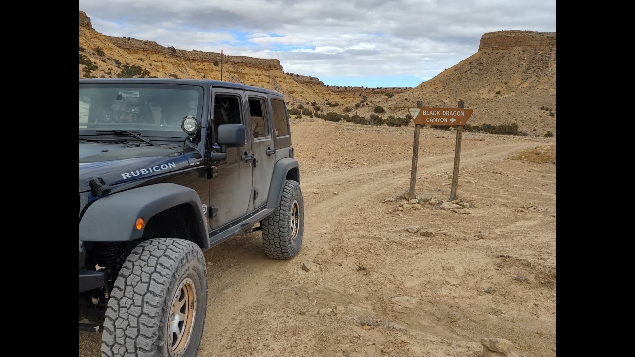 Black Dragon Canyon in San Rafael Swell