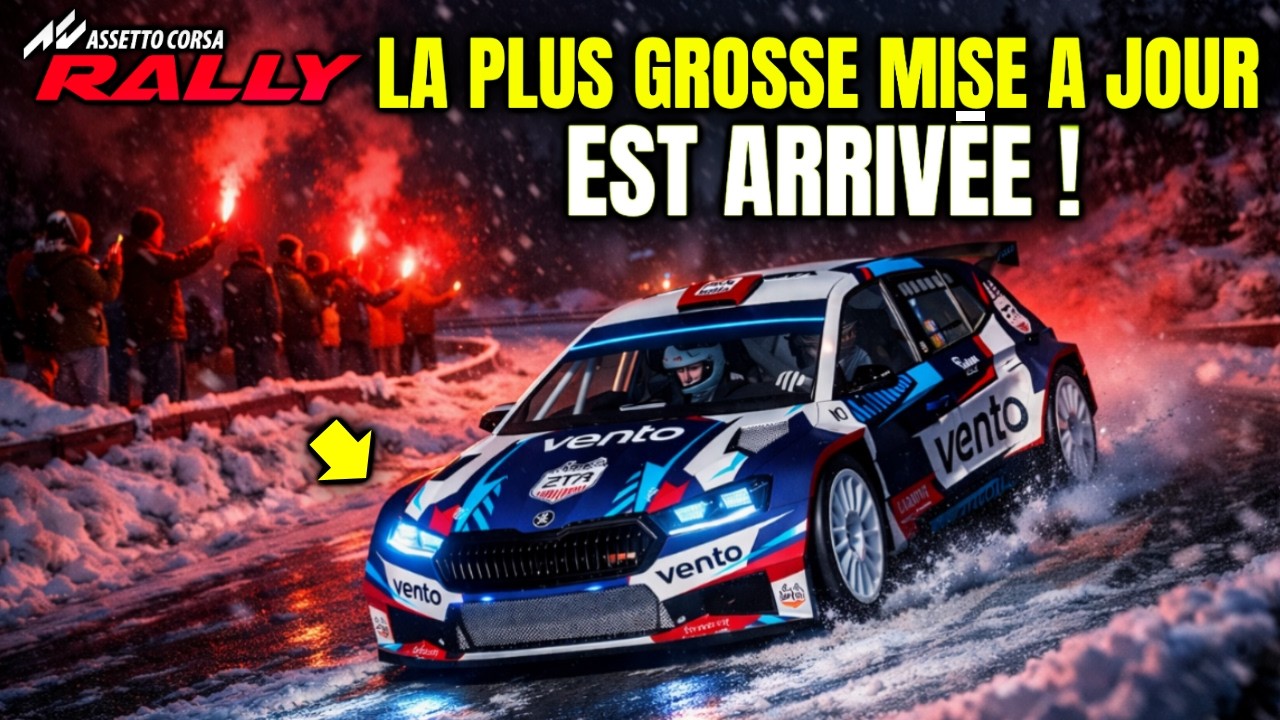 ASSETTO CORSA RALLY : LA PLUS GROSSE MISE A JOUR DU JEU EST SORTIE ! PLEIN DE NOUVEAUTÉS 0.3
