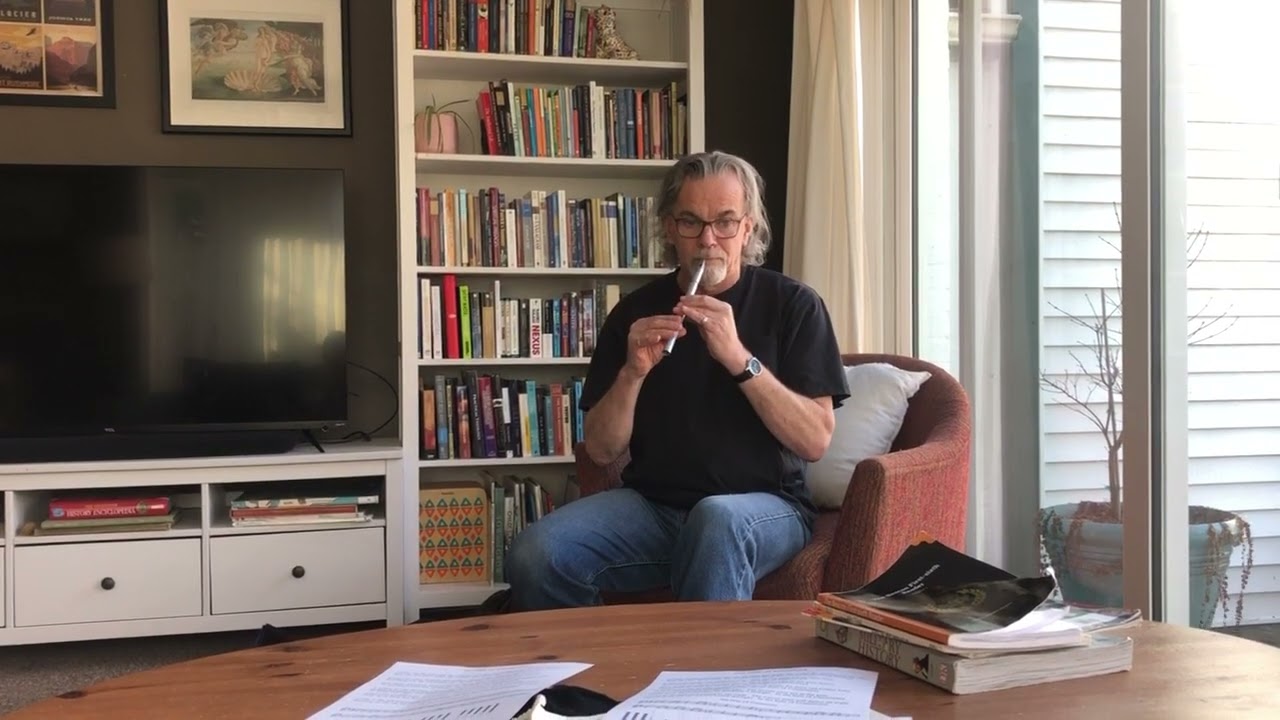 Beginner Irish whistle lesson: the polka The Galway Belle played very slowly.
