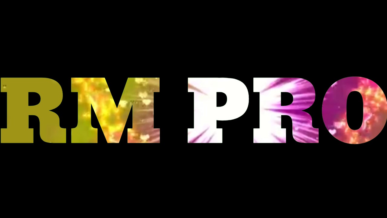 Text video background with kinemaster