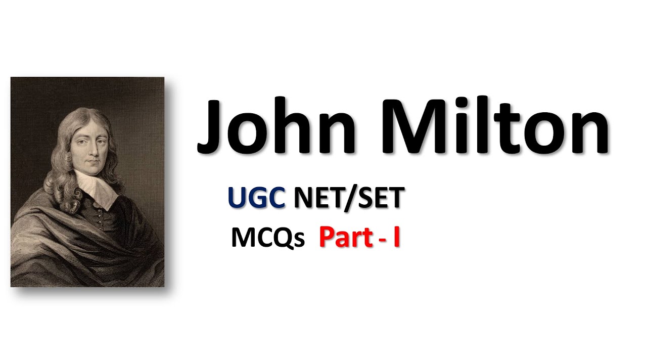 John Milton MCQs | Important MCQ on John Milton | English Literature MCQ | Part 1 | EngLiterature