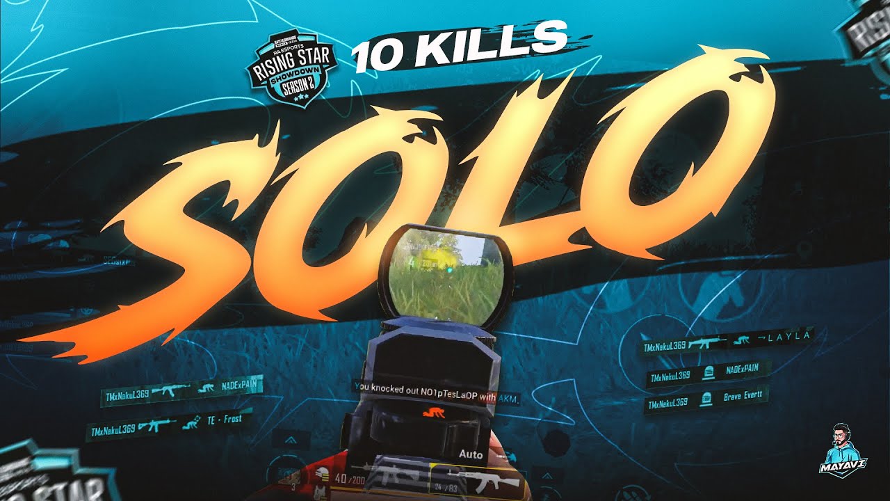 19 Kills Domination in Tournament ( 5Lakh ) 🔥 / 10 Solo Finishes 🔥❤️ / Team Mayavi 🇮🇳❤️