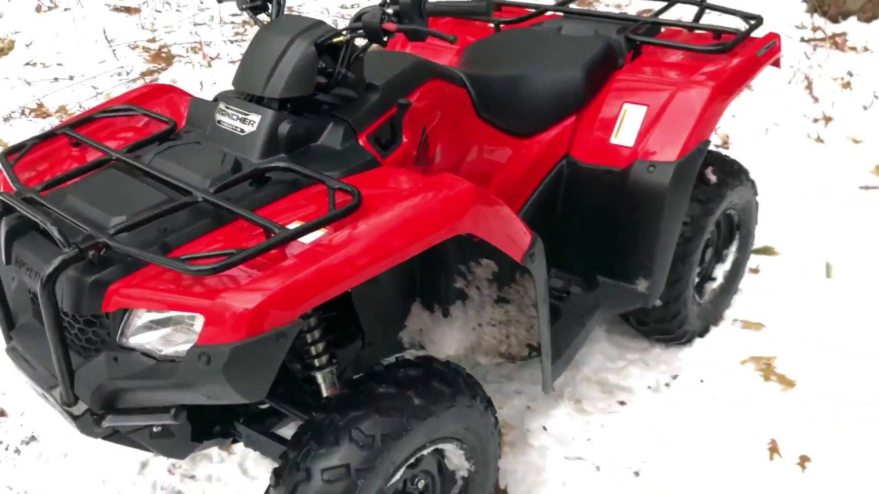 2017 HONDA RANCHER 420 FIRST RIDE. IS IT WORTH IT!?!?