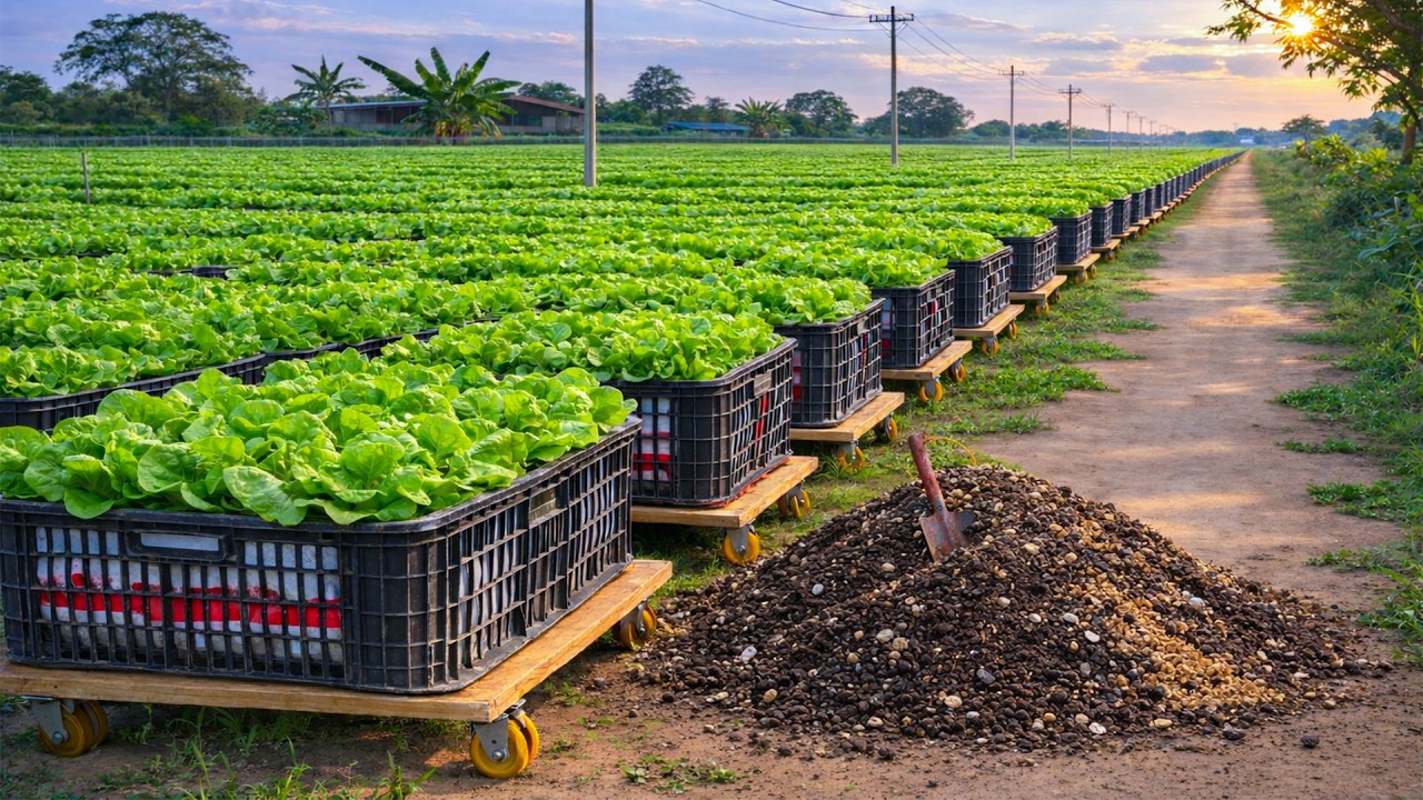 Grow Lush Vegetables With Almost No Pests Using This Soil Mix!