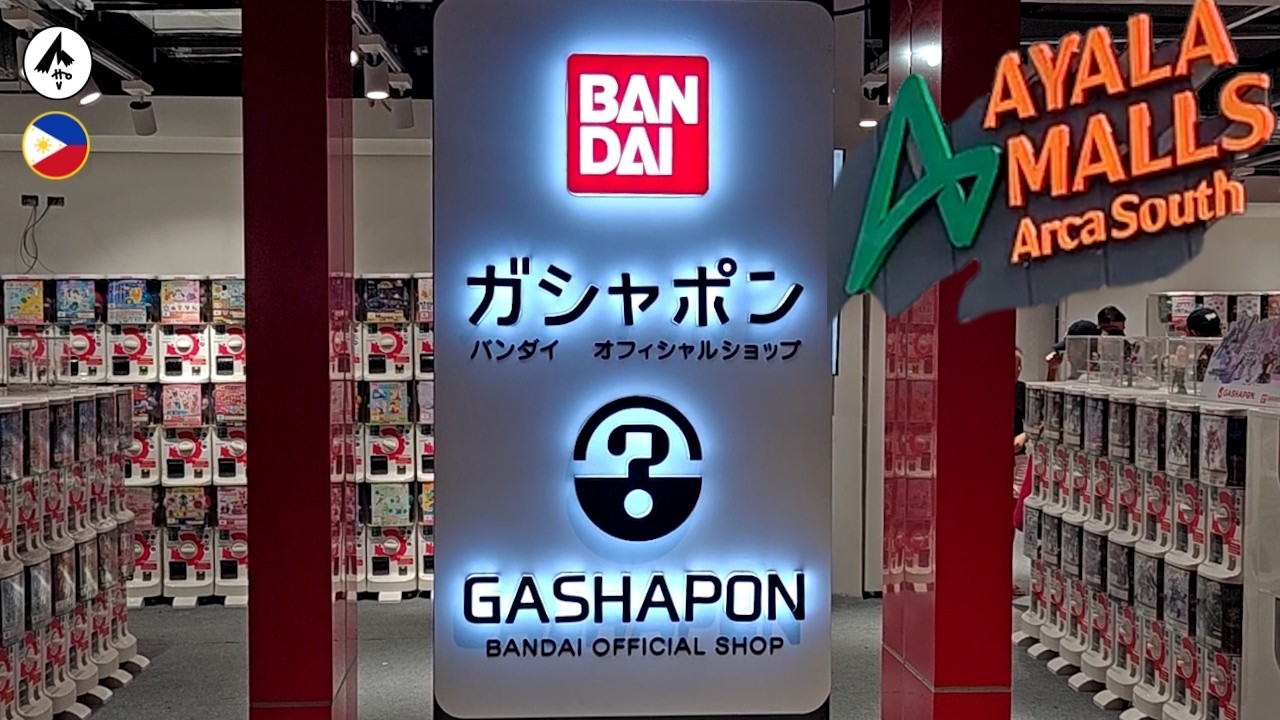 Gashapon at Ayala Mall Arca South