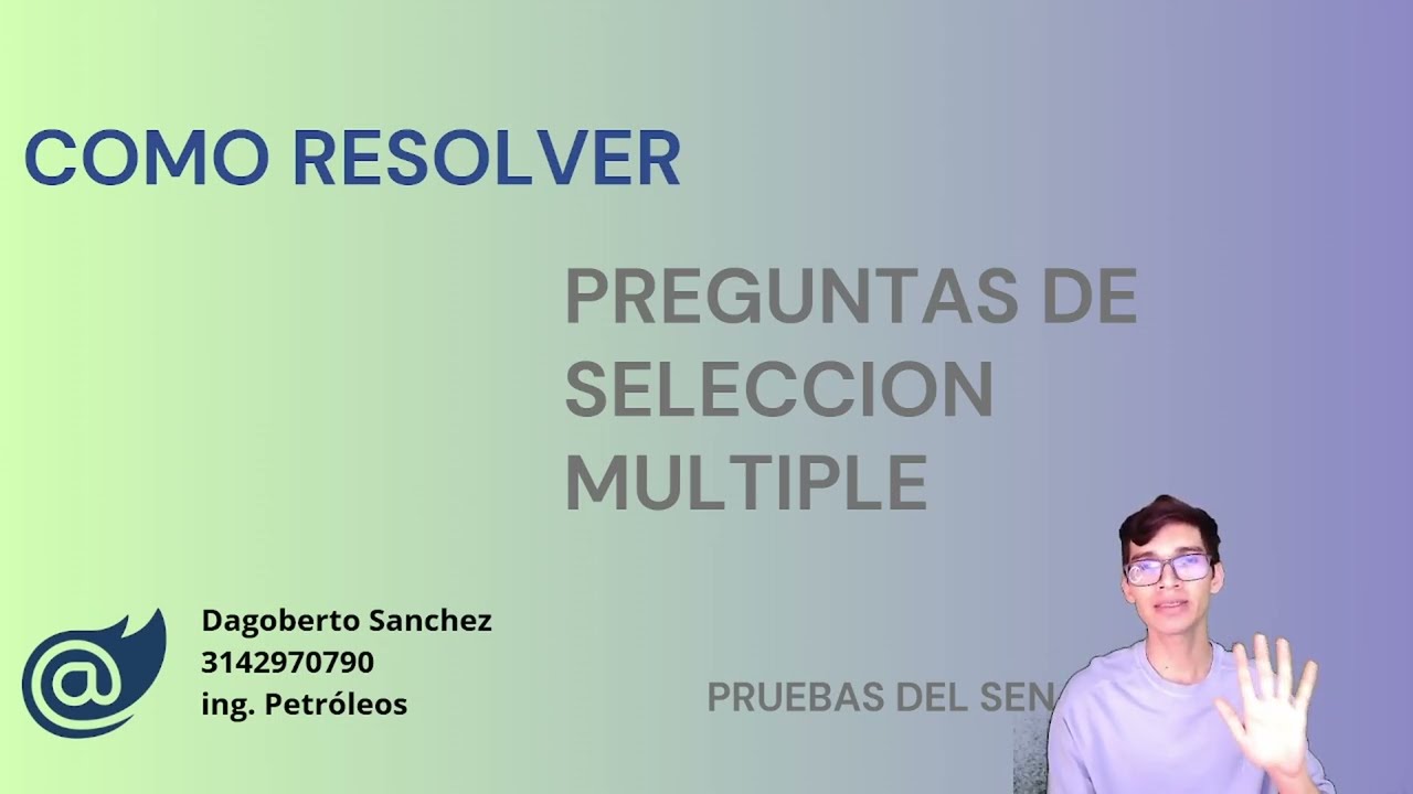 Como resolver preguntas de ordenar de 1 a 5 en una Prueba SENA Fase 1