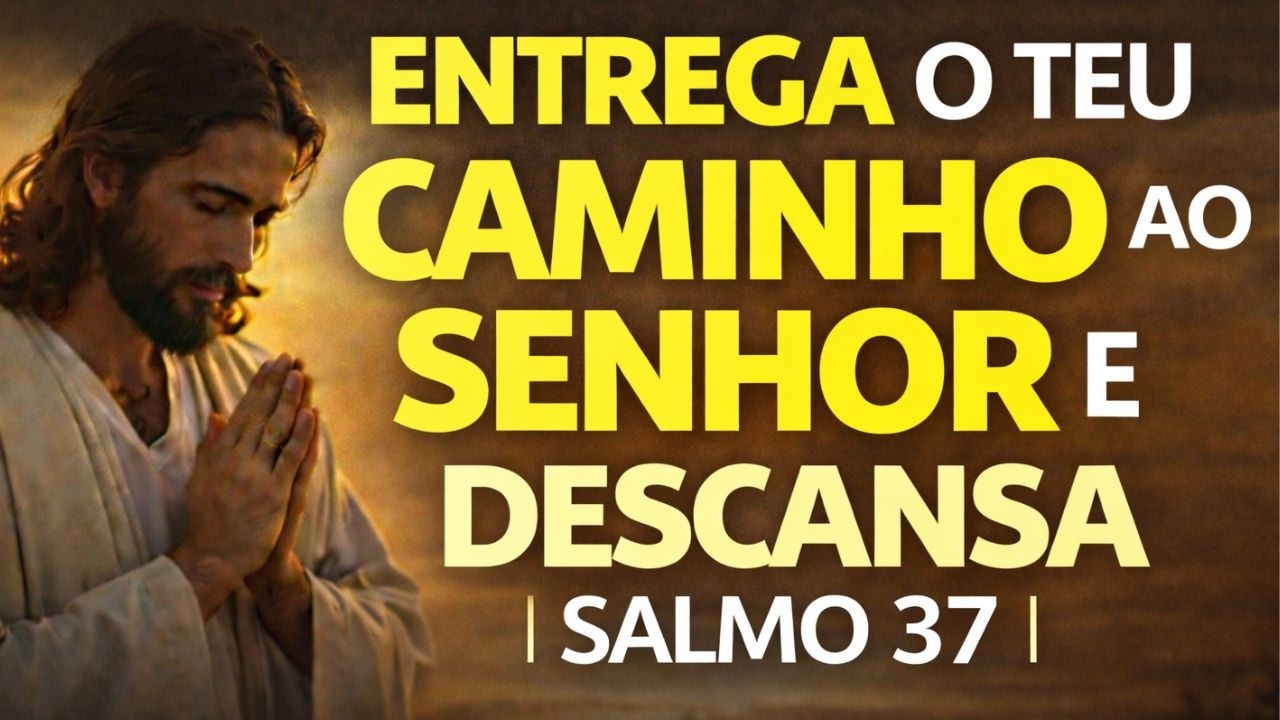 SALMO 37   ENTREGA O TEU CAMINHO AO SENHO E DESCANSA