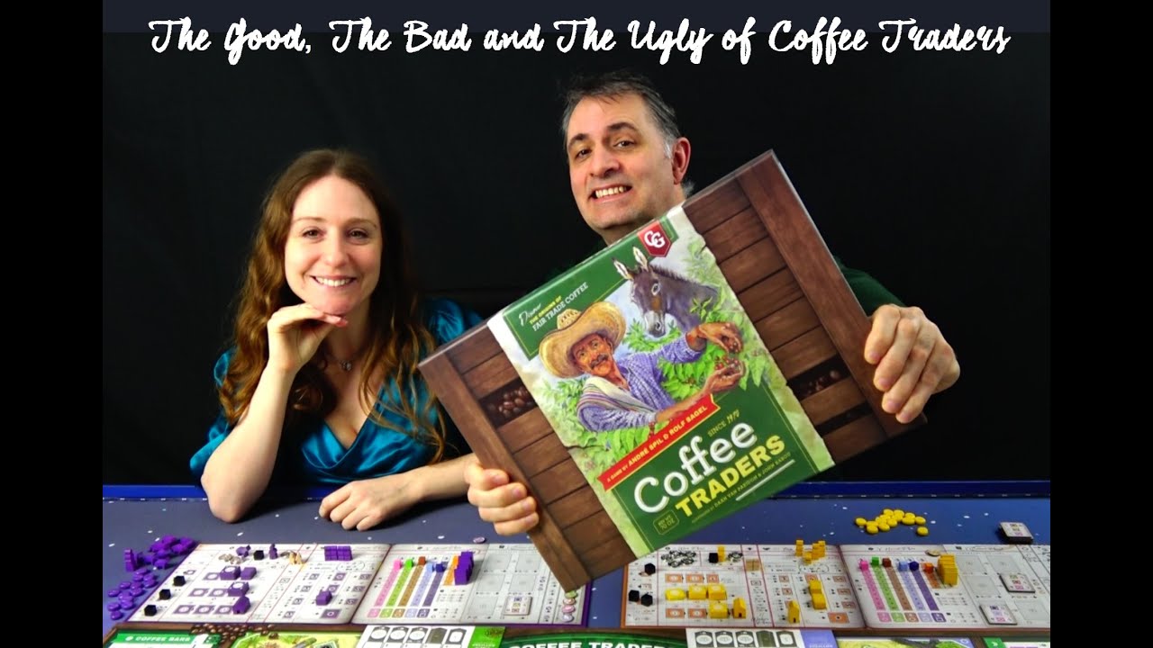 Coffee Traders Board Game -  The Good, The Bad & The Ugly (designed by Rolf Sagel & André Spil)