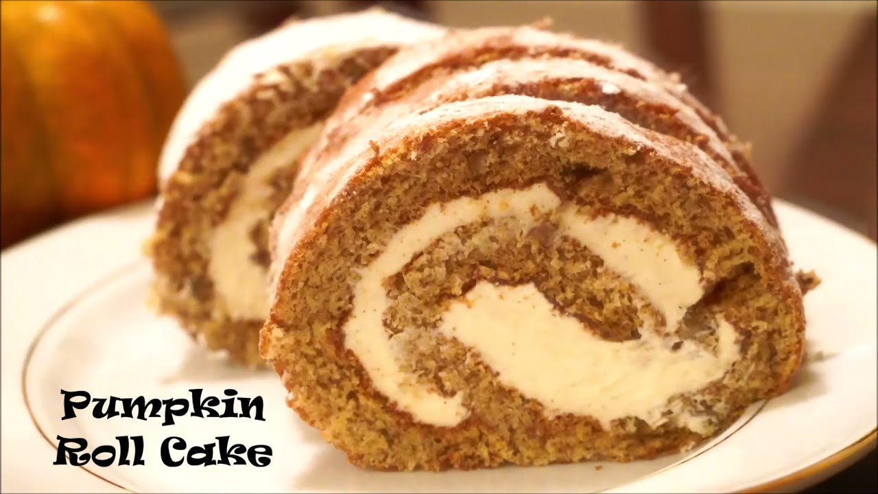 Pumpkin Roll Cake Recipe - 30 Min Roll Cake