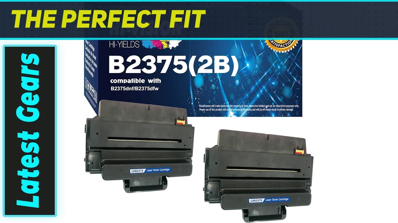 HI-VISION HI-YIELDS B2375: лучший тонер для принтеров Dell B2375dfw/dnf!