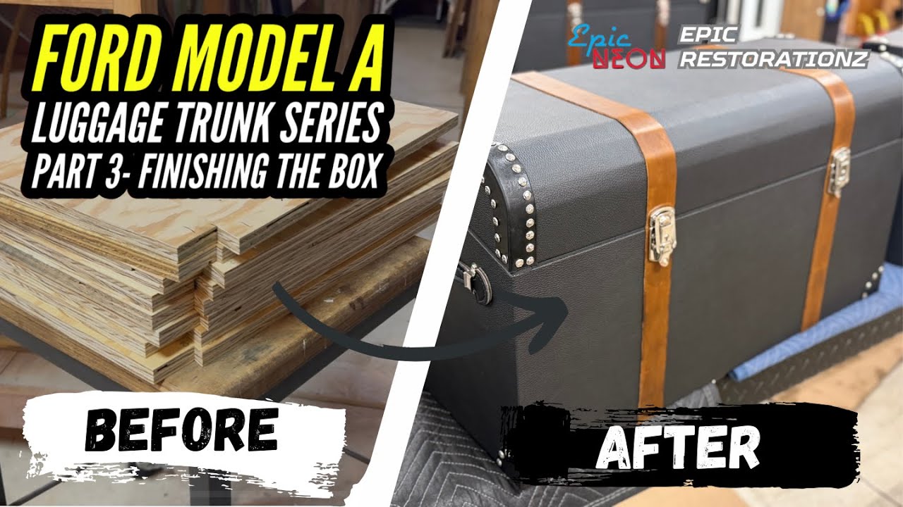 Ford Model A Luggage Trunk Build – Final Touches & Hardware