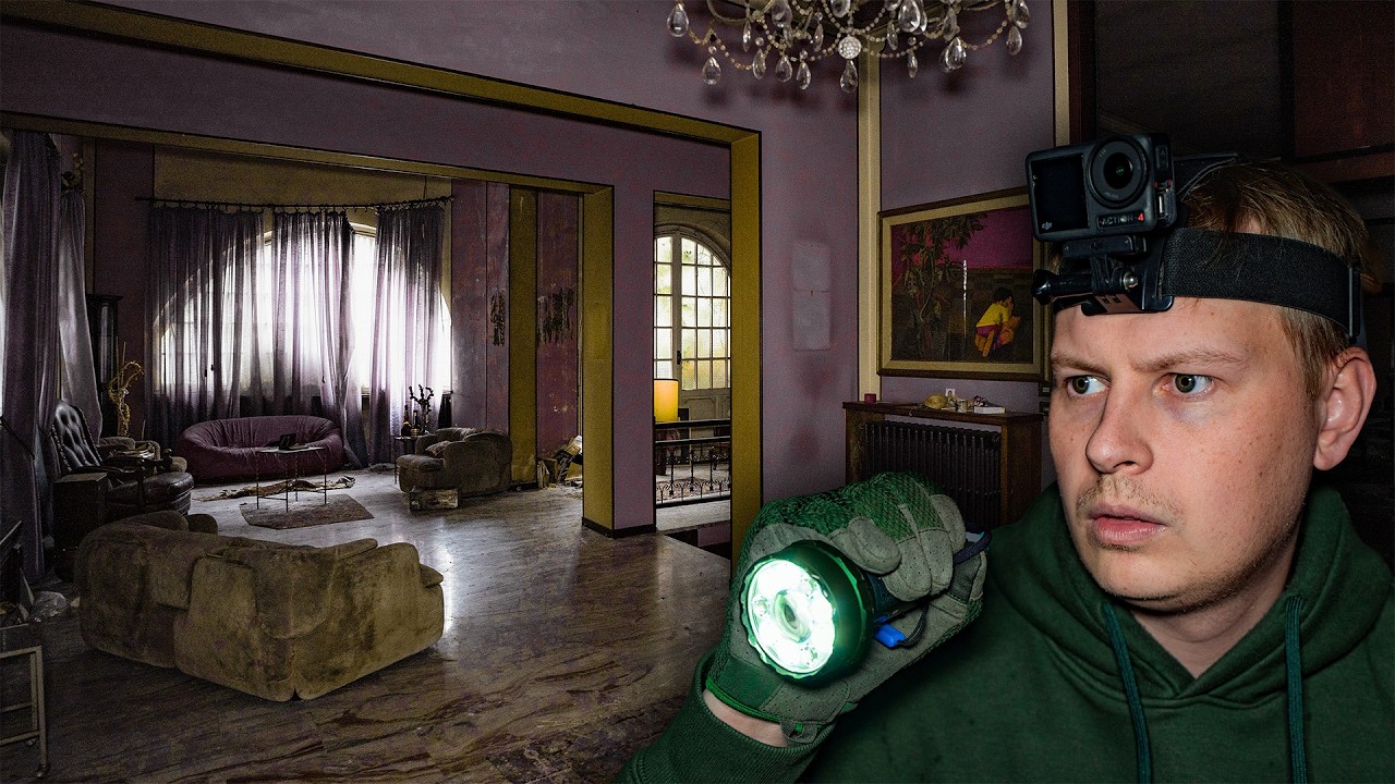 Pławił się w luksusie... a potem wszystko zostawił | Opuszczona willa we Włoszech - URBEX