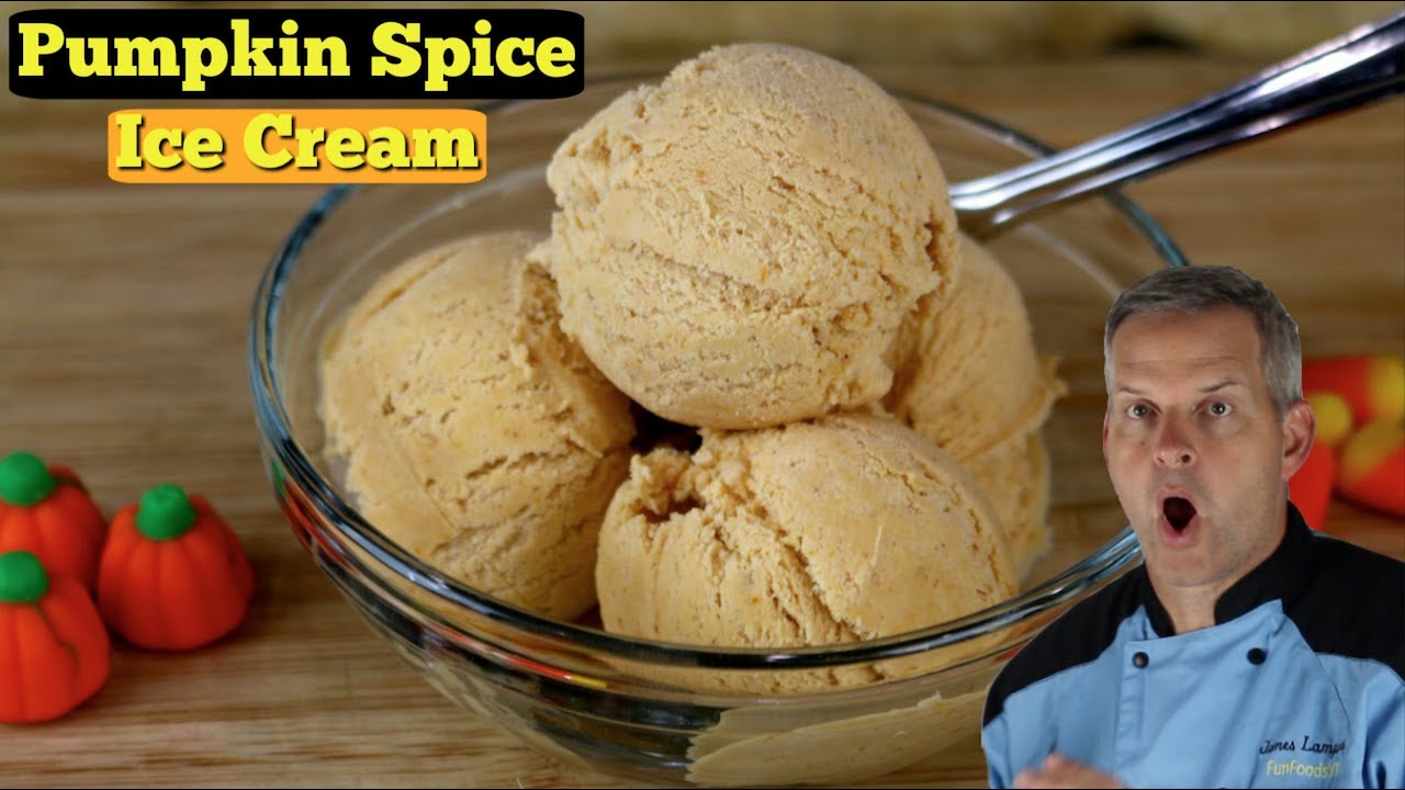 Pumpkin Spice Ice Cream | Ice Cream Recipes Series