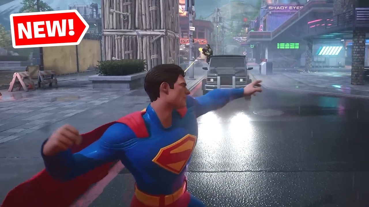 Fortnite 4 NEW Season 3 Mythics   StormBeast Pom Pom, Mist Form Crow, Surd Cube and Superman Mythics