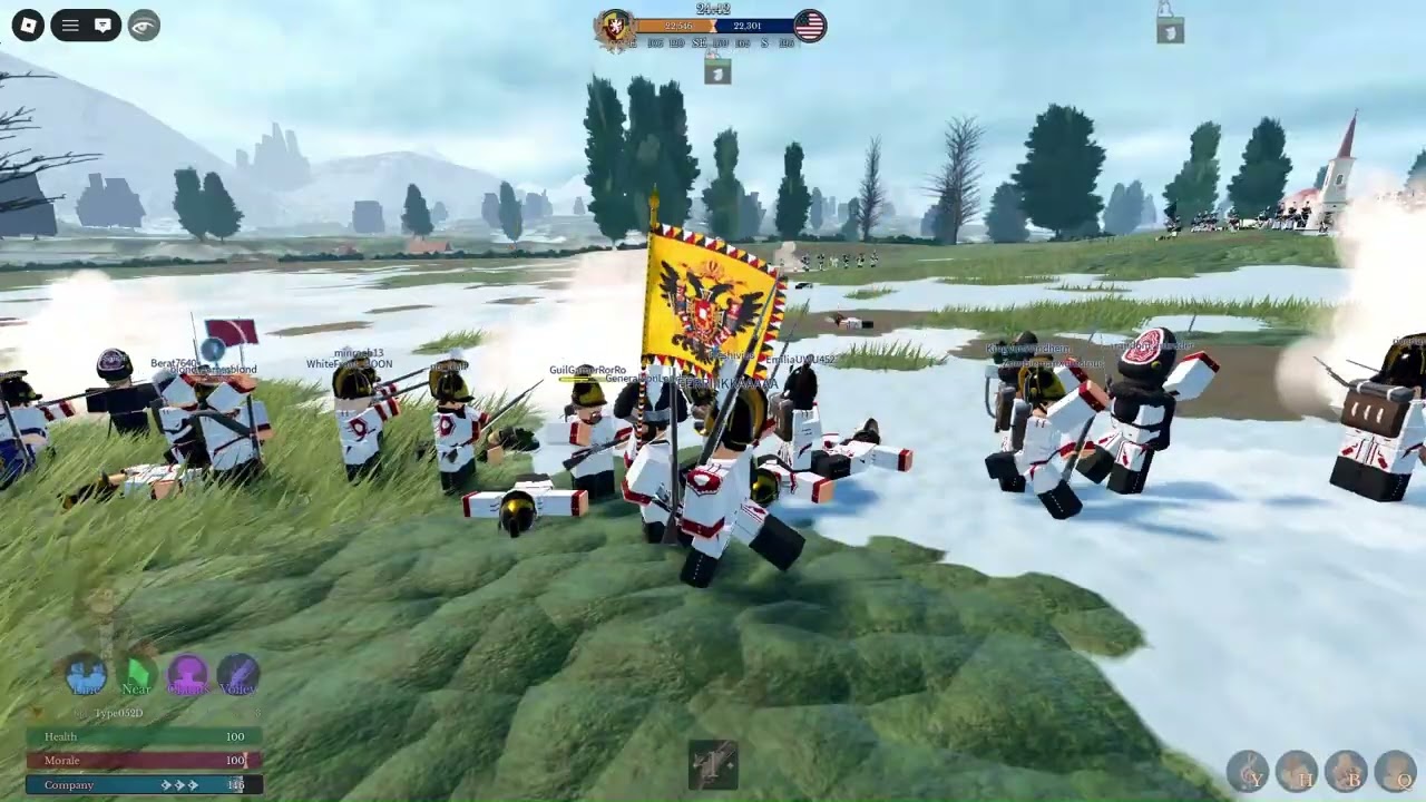 Roblox Napoleonic Wars | Nr.1 + AG + New York Militia ⚔️ Fjordlanders