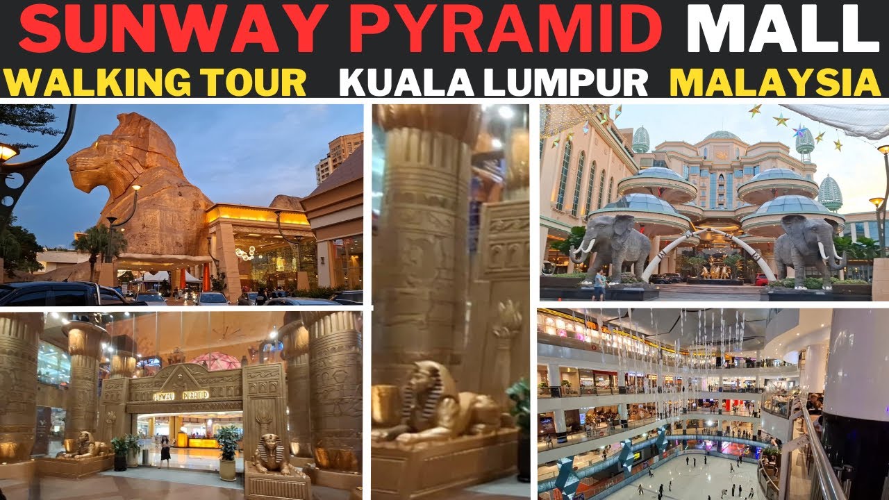 [4K HDR] Sunway Pyramid Shopping Mall - Full Walking Tour kualalumpur Malaysia