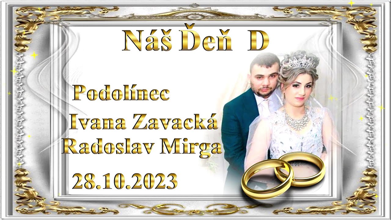 Svadba Ivana a Radko Podolínec