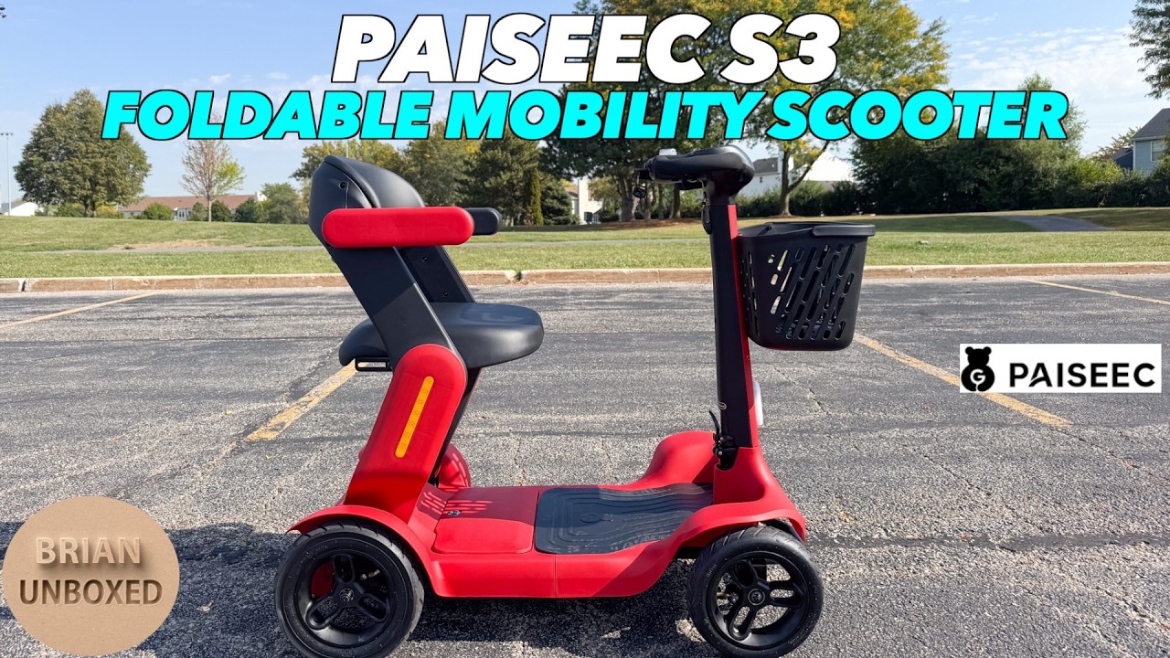 Paiseec Mobility Scooter S3 — полный обзор