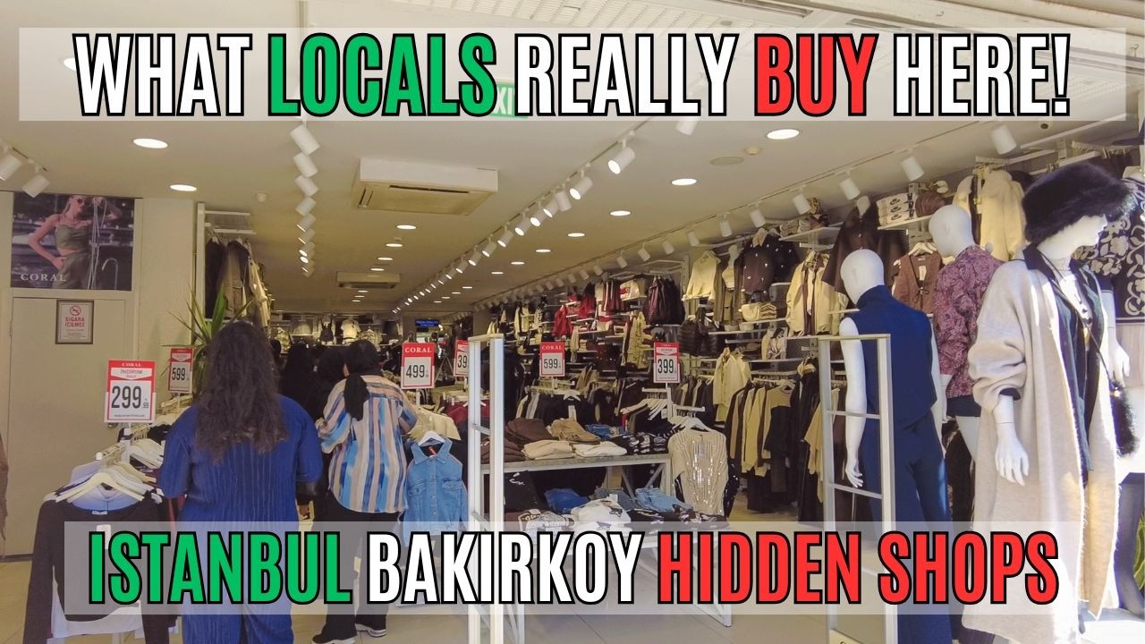 Istanbul Bakırköy Market 4K | What Locals Really Buy in This Hidden Shopping Hub