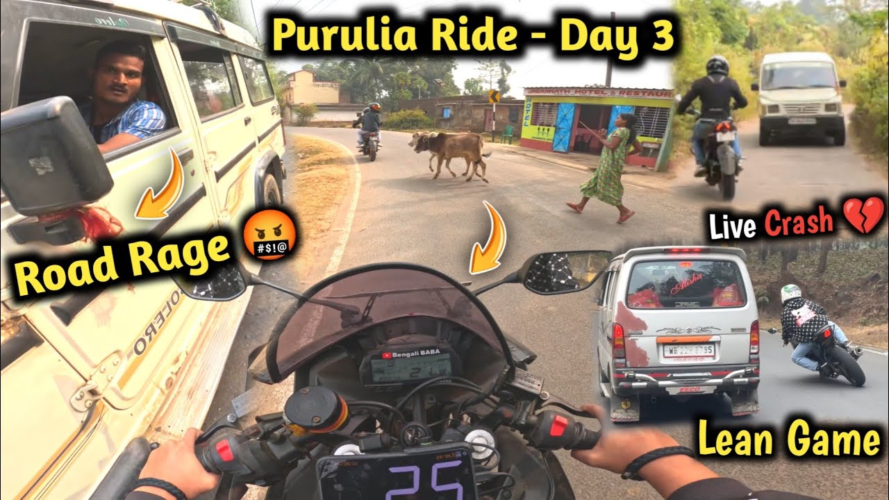 Purulia পাহাড় এ উঠতে গিয়ে Crash 😰 Bengali BABA