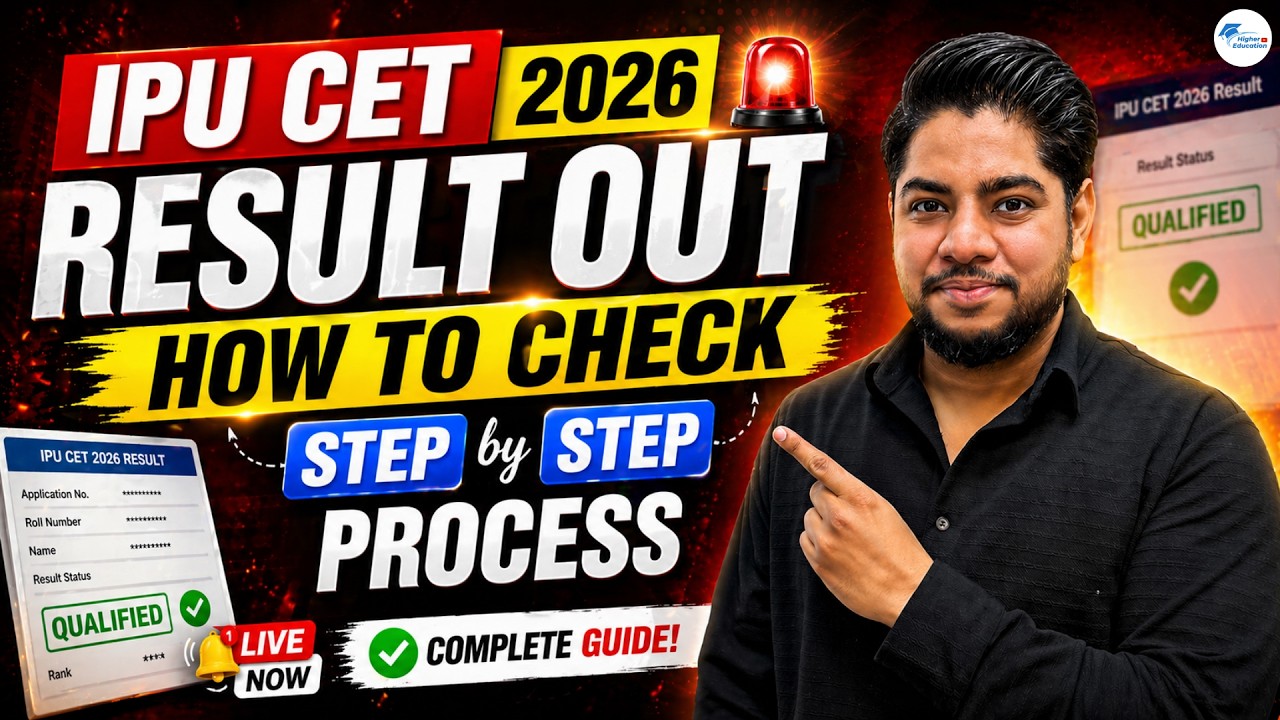 BIG UPDATE - IP University IPU CET Result Out !!  How to Download IPU CET 2026
