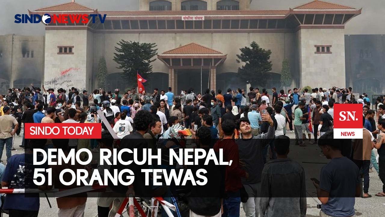 Demo Ricuh Nepal, Militer Ambil Alih Kathmandu | Sindo Today | 13/09