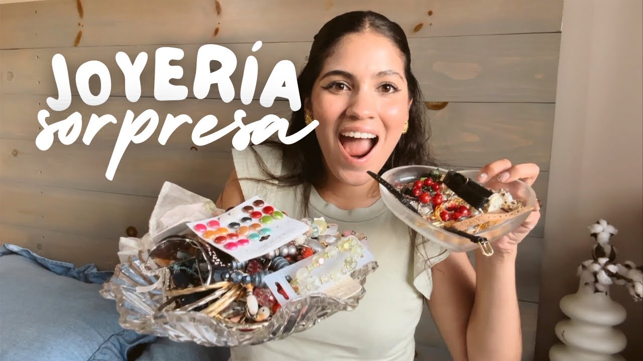 💍✨ Compré un lote de joyería SORPRESA 😱 ¿Encontré cosas bonitas? | Nataly Guerrero