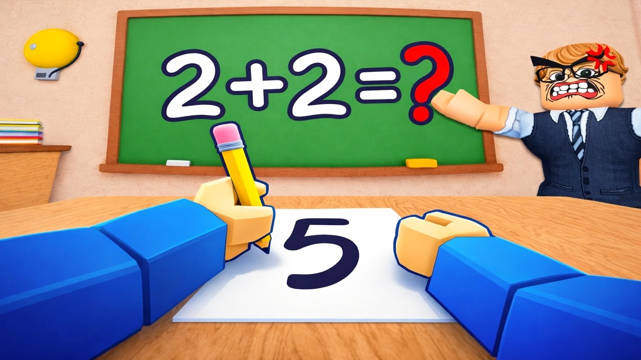 Sınıfın En Zekisi Olmaya &Ccedil;alıştık! 😱 Roblox