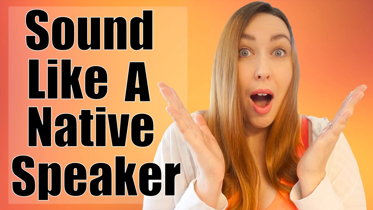 Sound like a NATIVE SPEAKER with THIS expression!