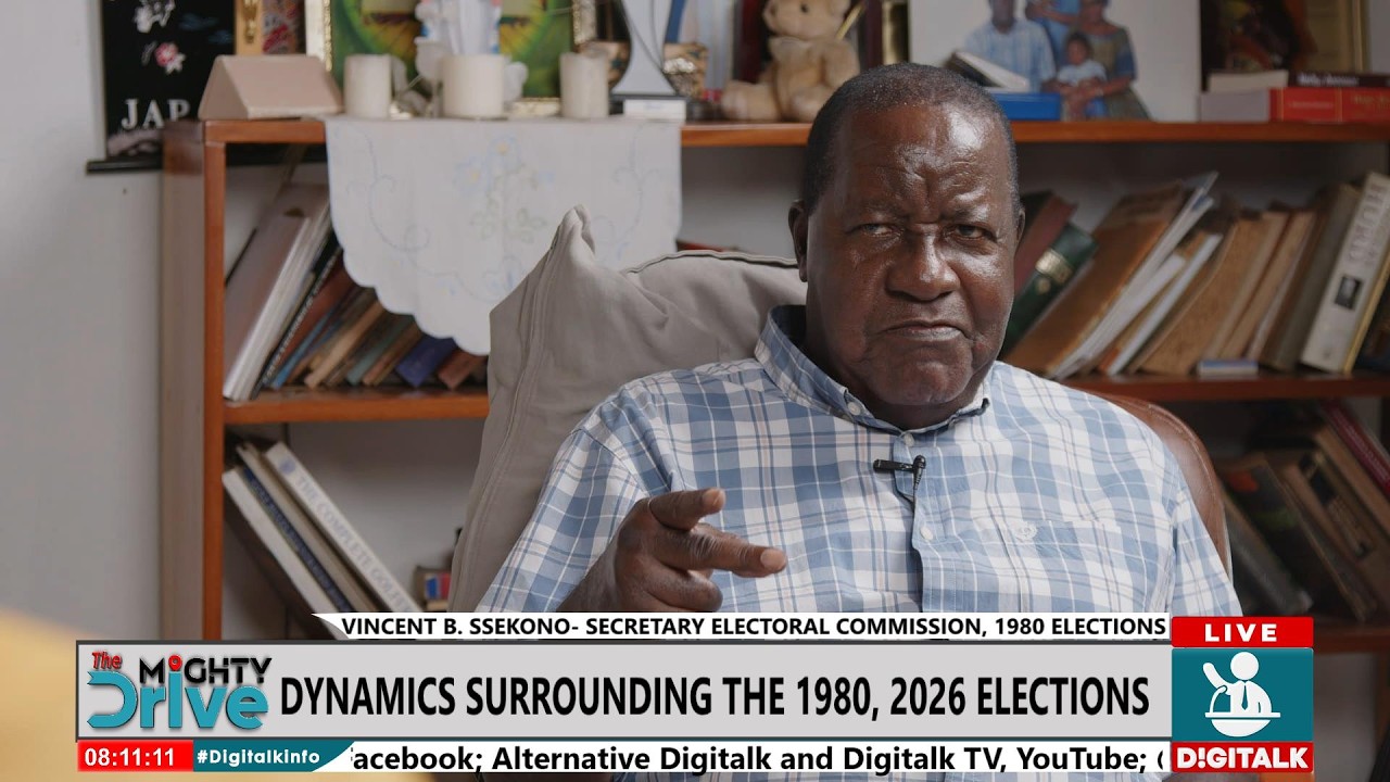 #TheMightyDrive with Vincent B. Ssekono - Secretary Electoral Commission, 1980 elections.